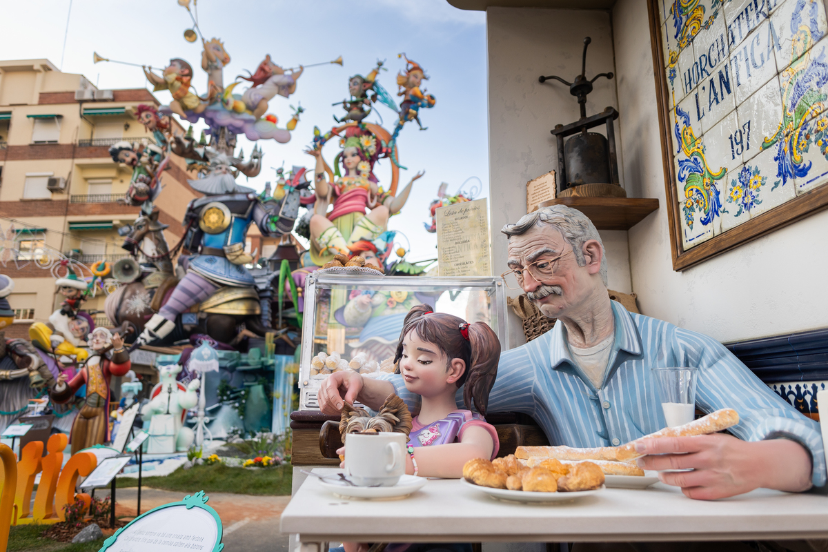 Falla AntigaCampanar Valencia 1